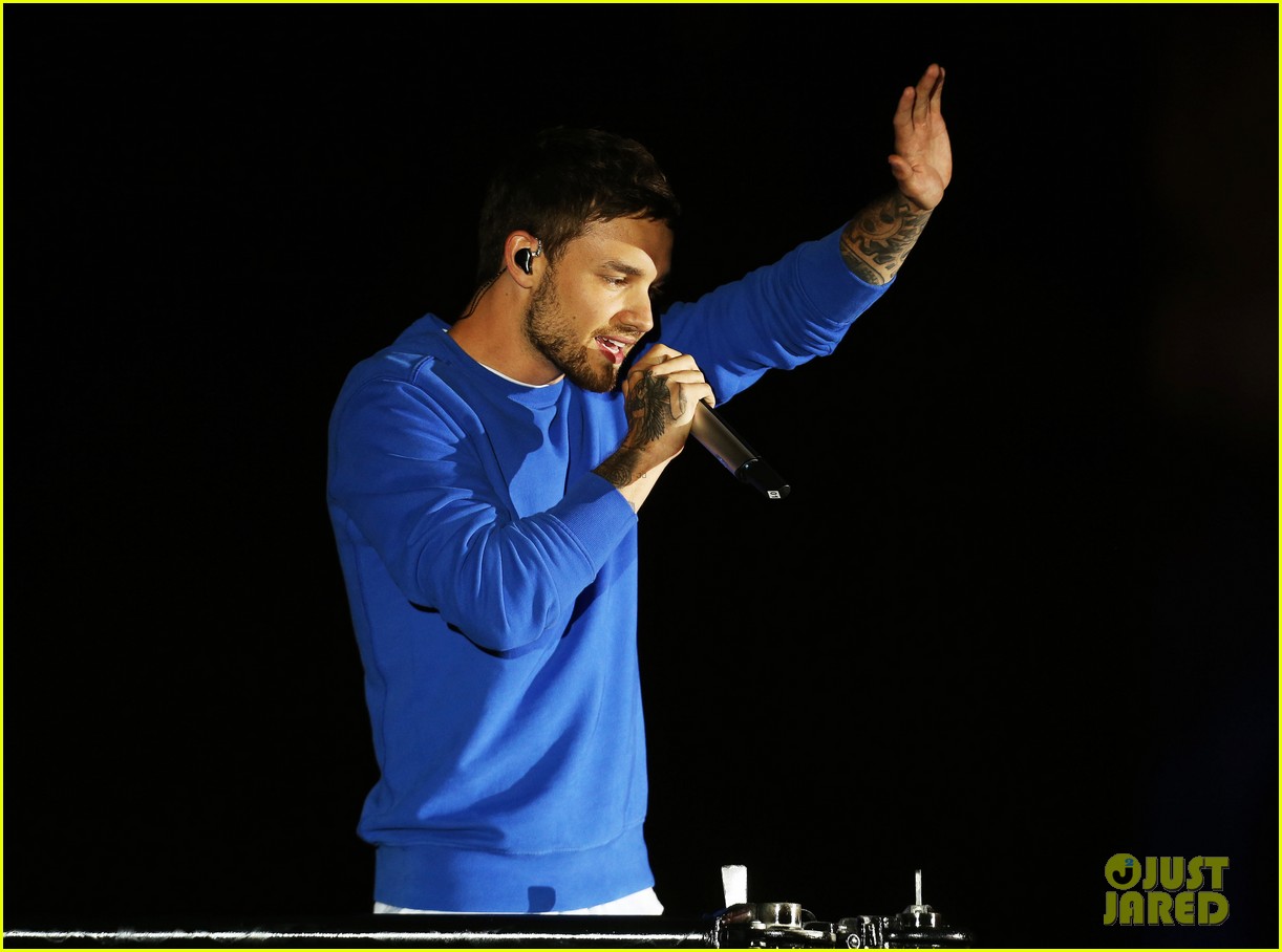 liam payne hits the stage to perform at voxi event in london 13