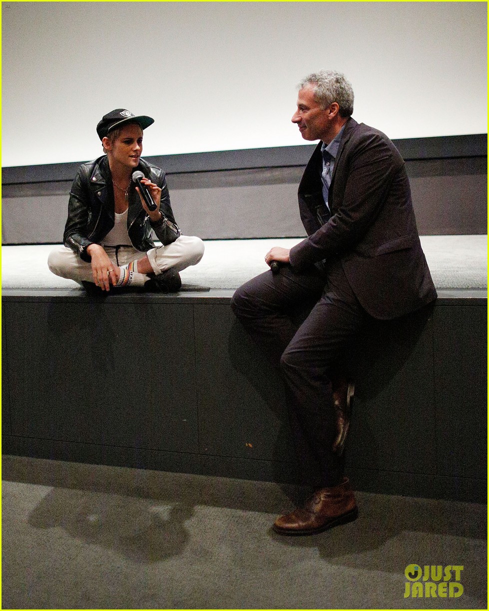 kristen stewart screens her movie come swim at the moma in nyc 12