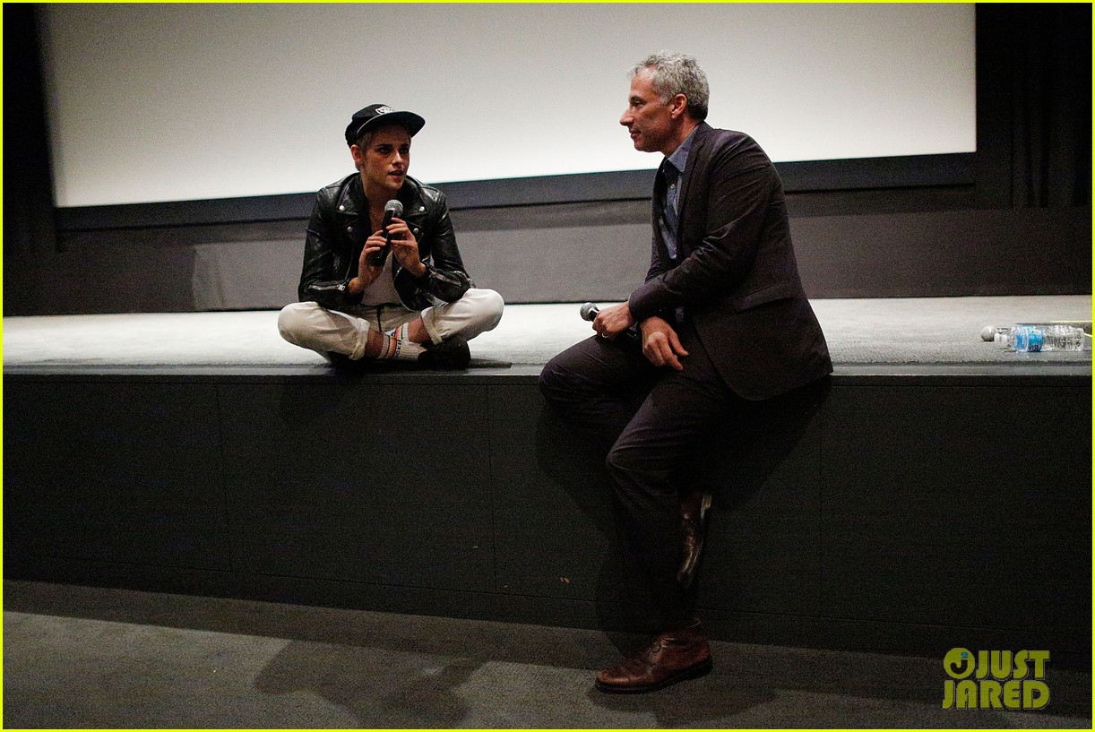 kristen stewart screens her movie come swim at the moma in nyc 13