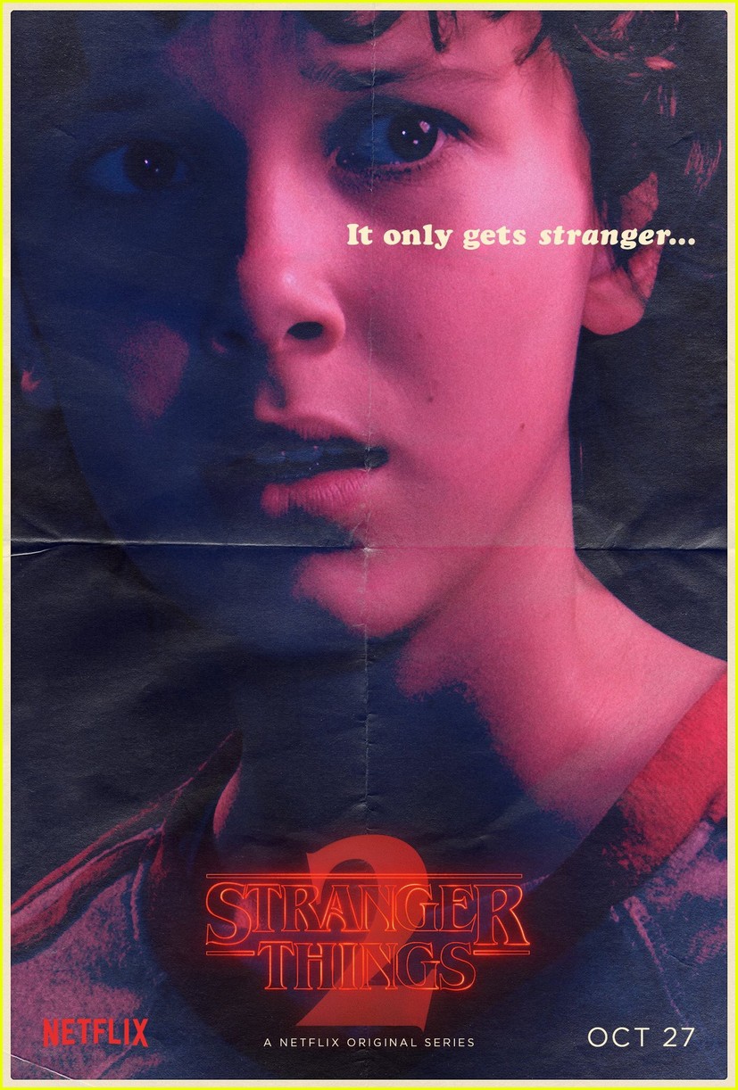 strangers things season 2 debuts new character posters 01
