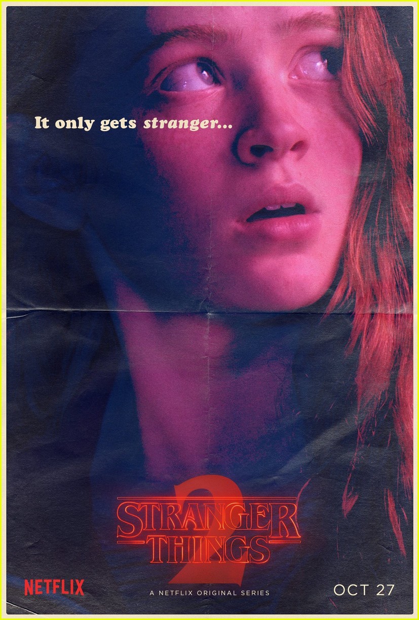 strangers things season 2 debuts new character posters 07
