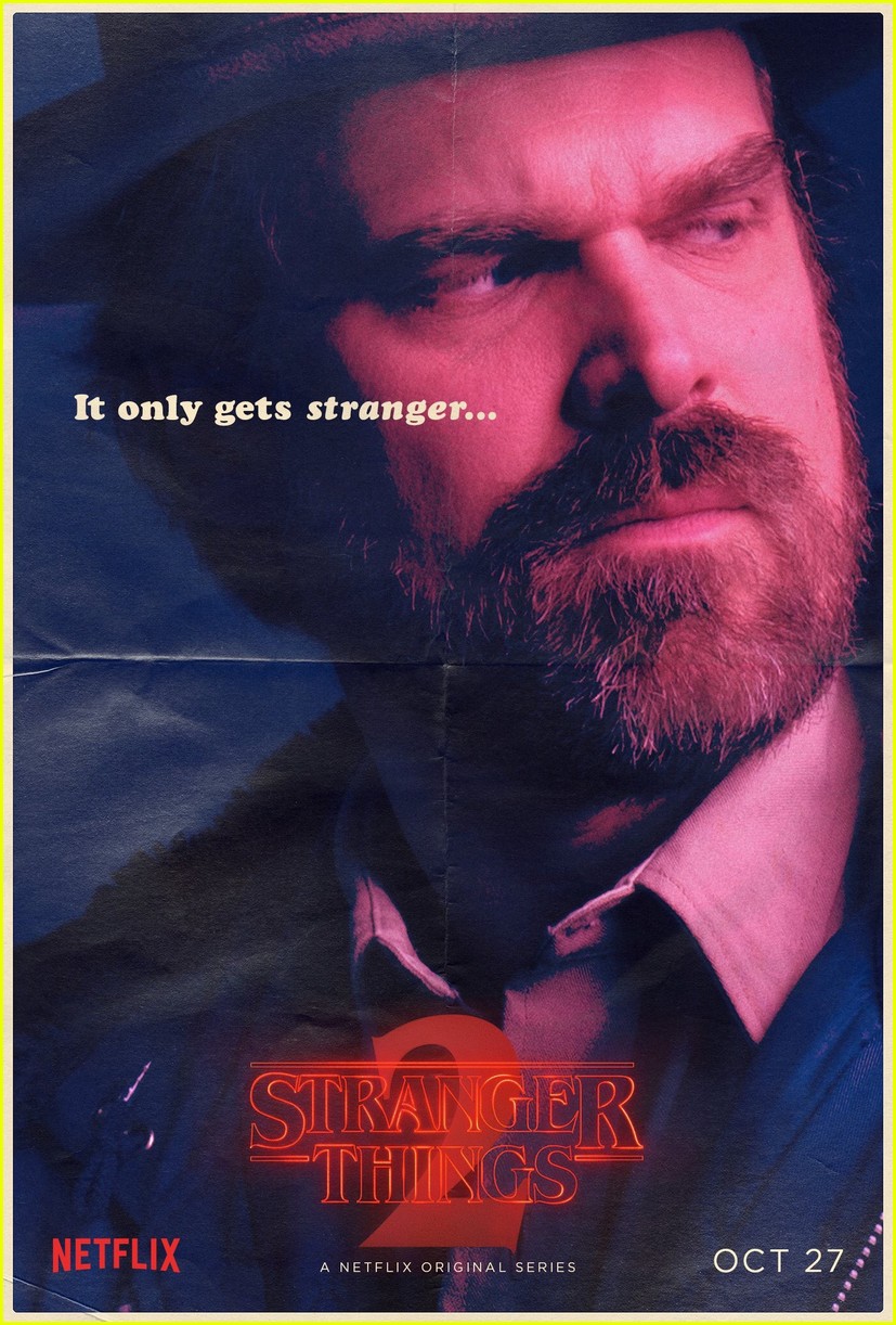 strangers things season 2 debuts new character posters 09
