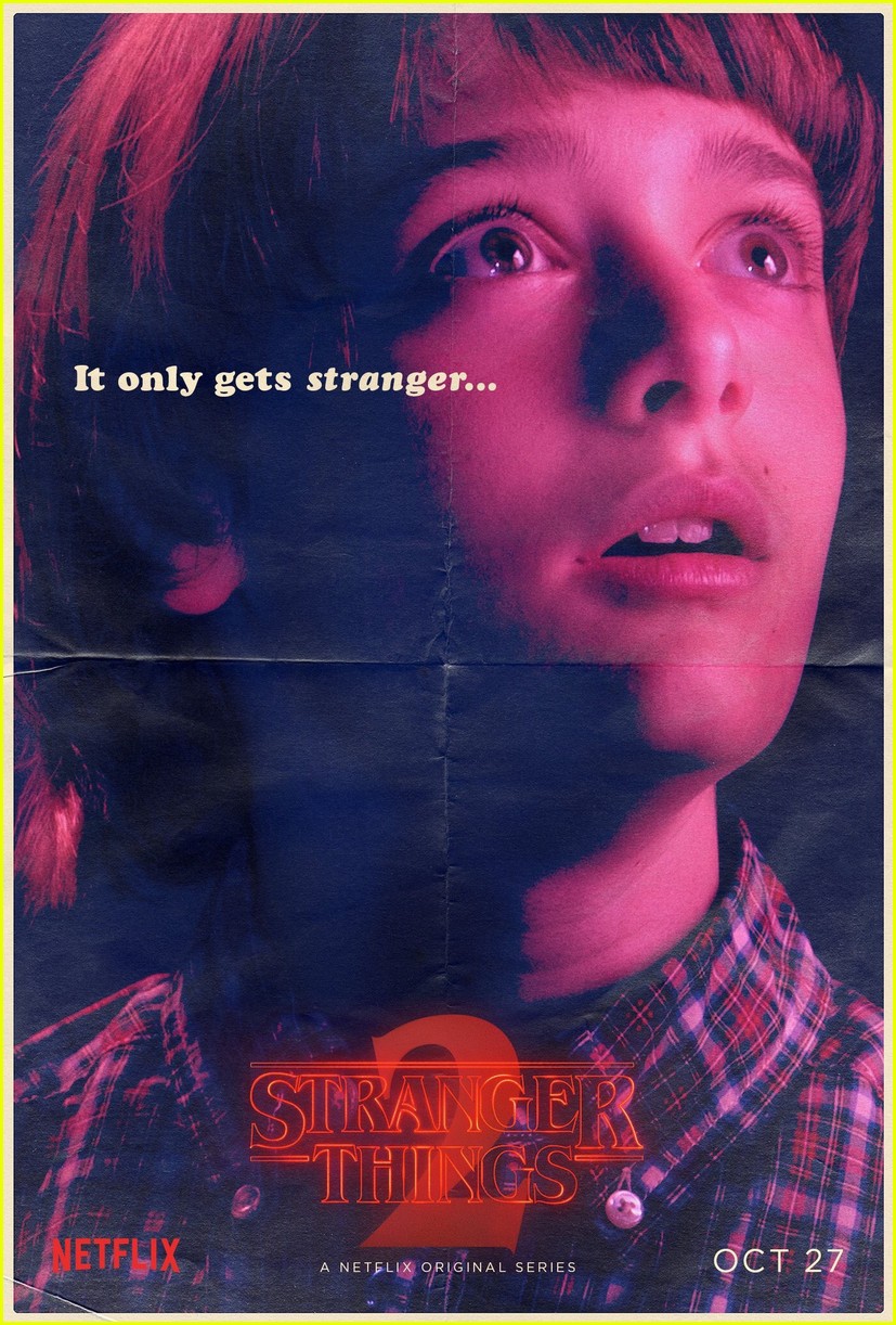 strangers things season 2 debuts new character posters 10
