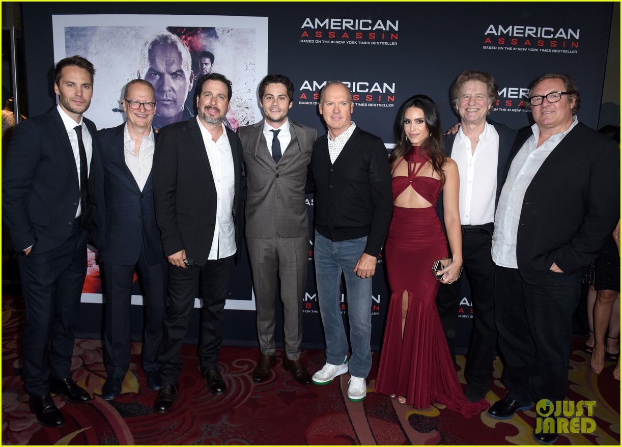 tyler posey supports dylan obrien at american assassin la premiere 30