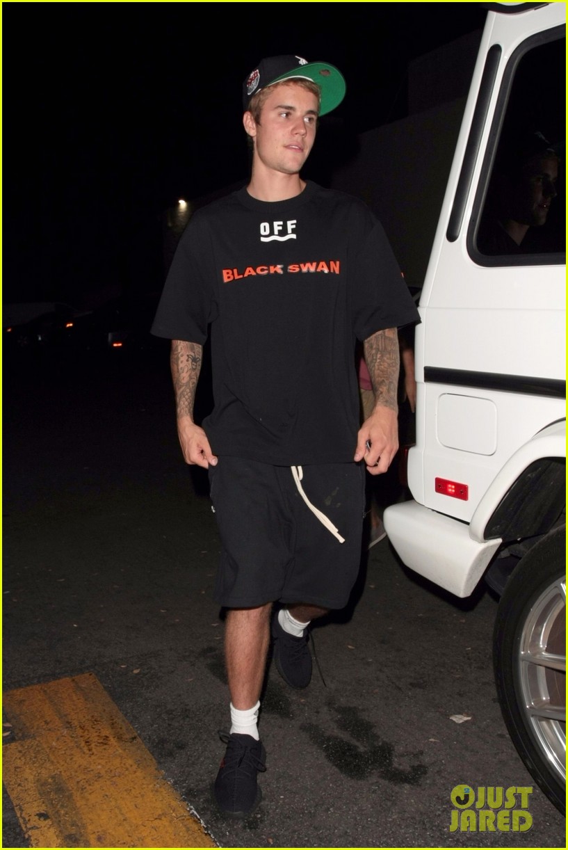 justin bieber night out 05