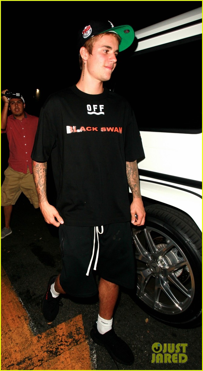 justin bieber night out 07
