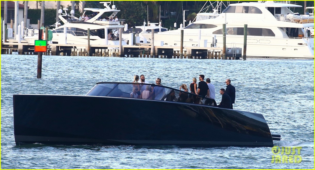 scott disick and sofia richie flaunt pda on a boat with friends2 29