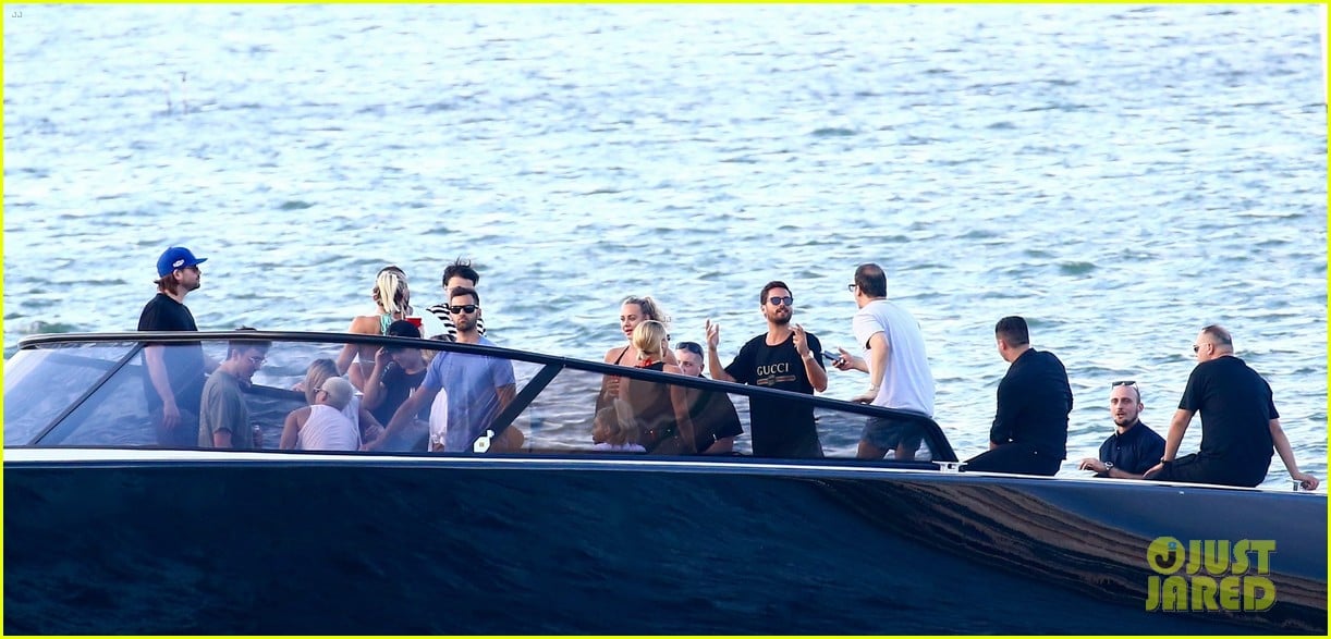 scott disick and sofia richie flaunt pda on a boat with friends2 33