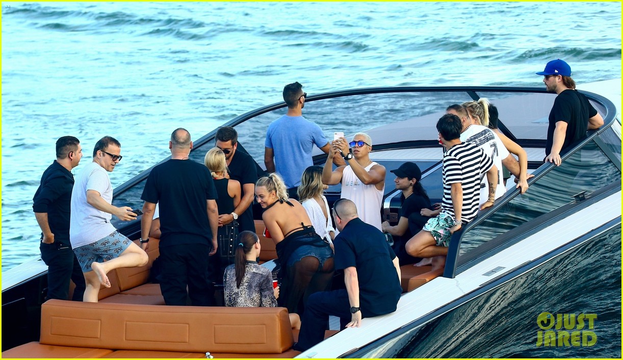 scott disick and sofia richie flaunt pda on a boat with friends2 47