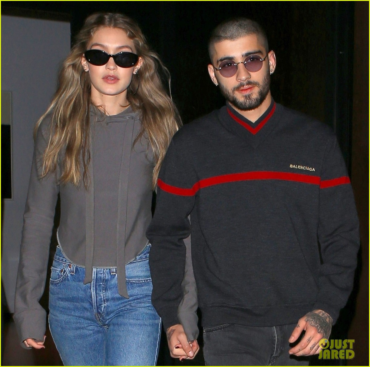 gigi hadid and zayn malik couple up for date night in nyc 06