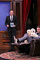 kendall jenner cuddles with puppies on tonight show 11