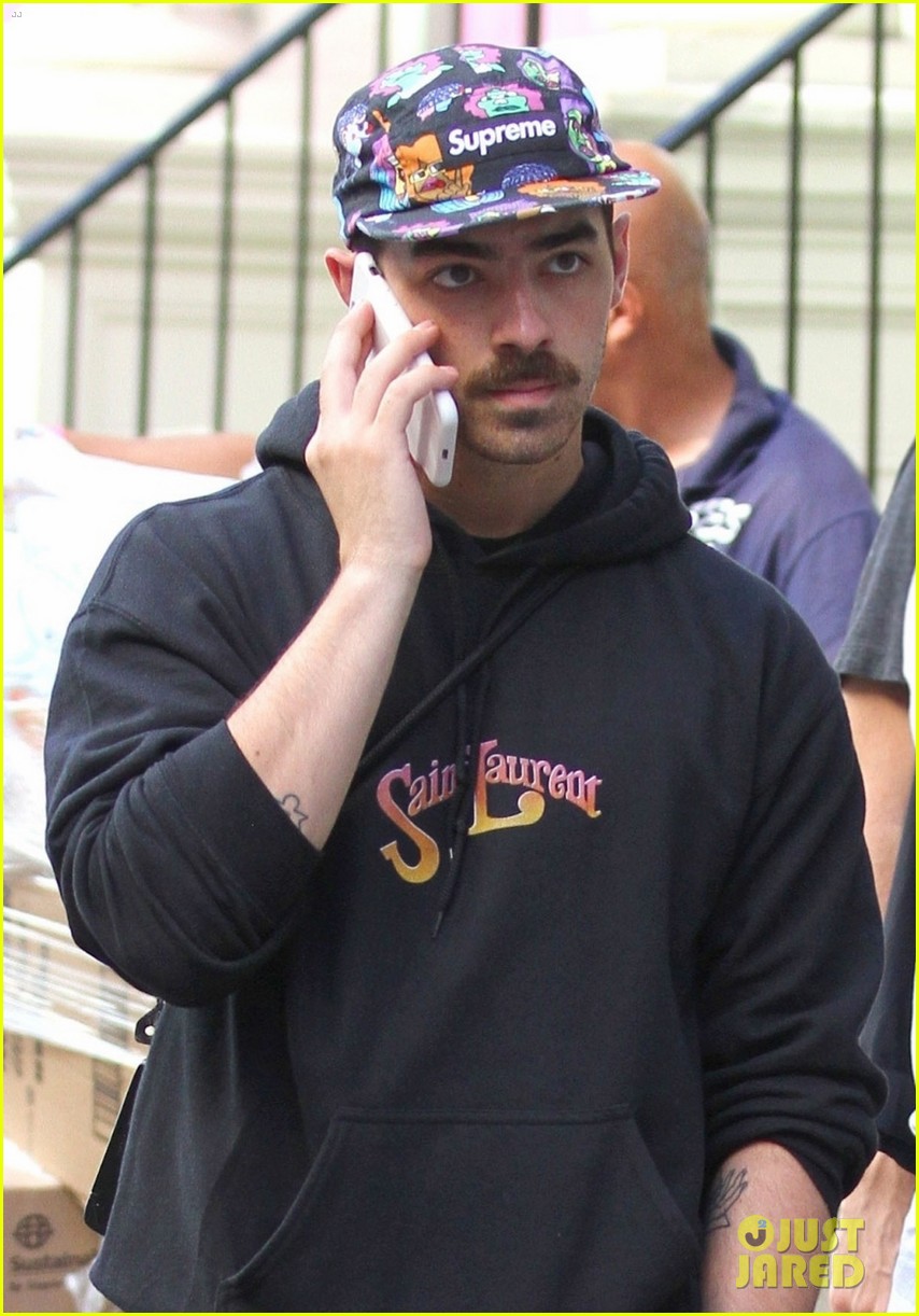 joe jonas wears colorful hat while out and about in the big apple 05