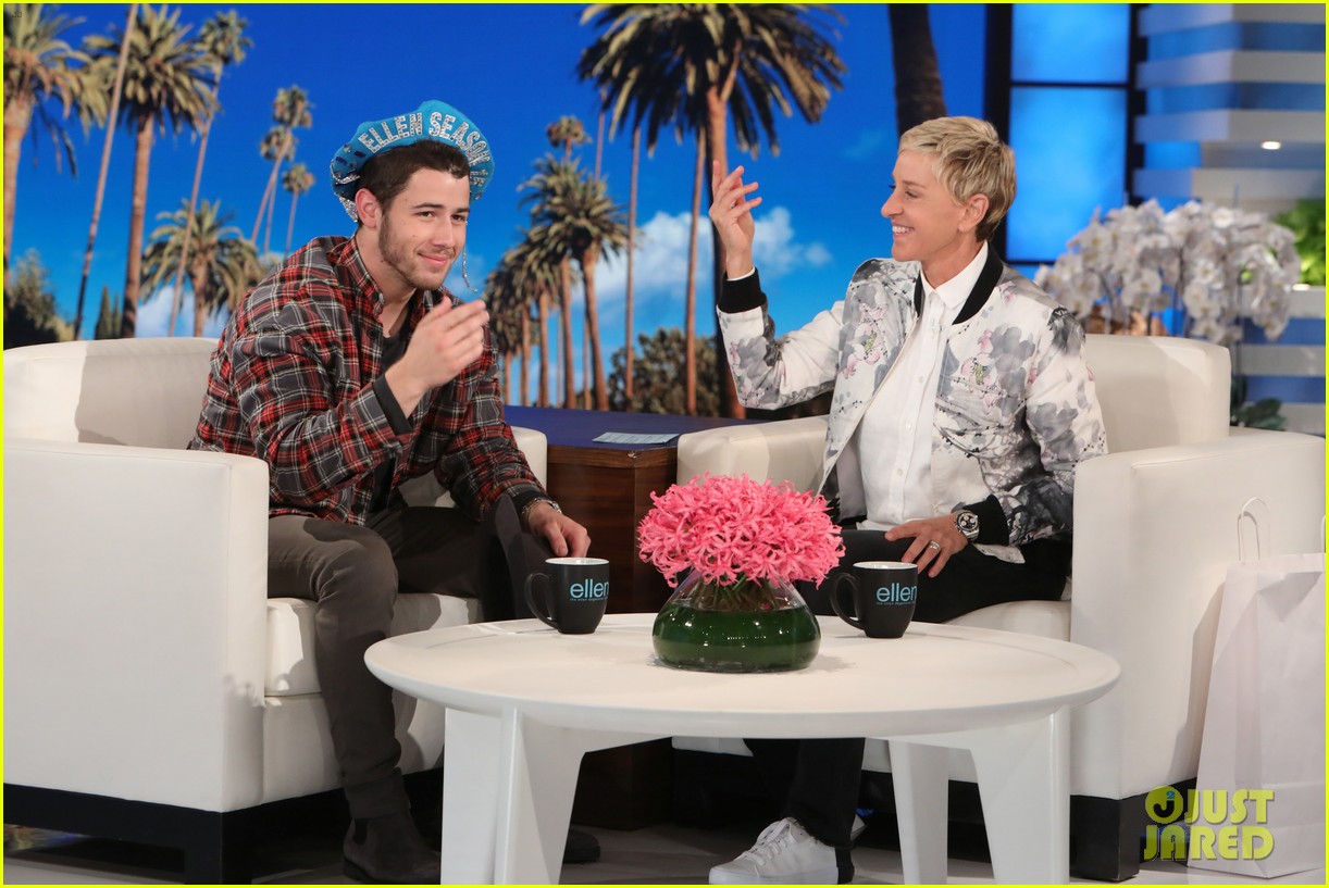 nick jonas opens up about what inspired find you on ellen 01