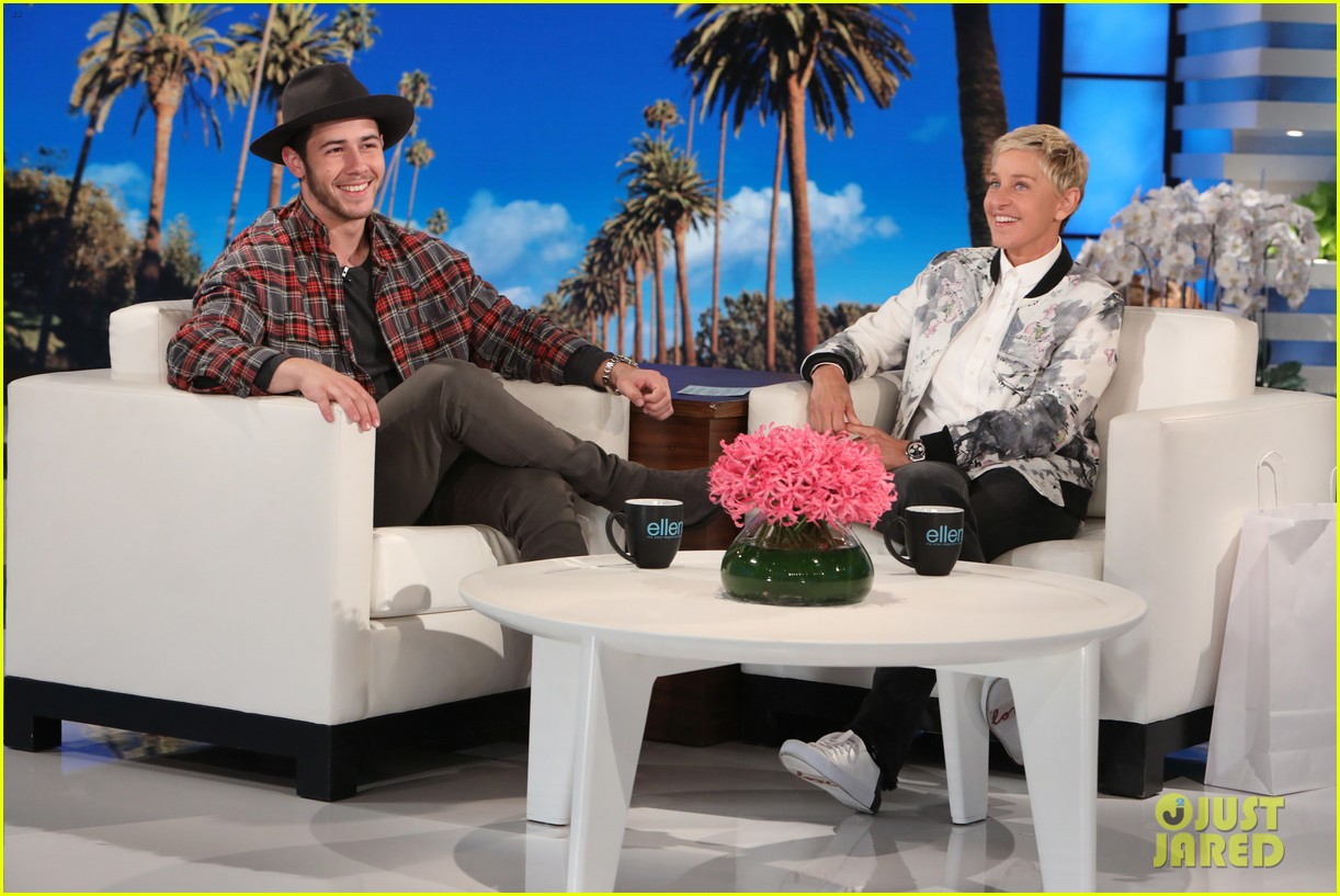 nick jonas opens up about what inspired find you on ellen 05