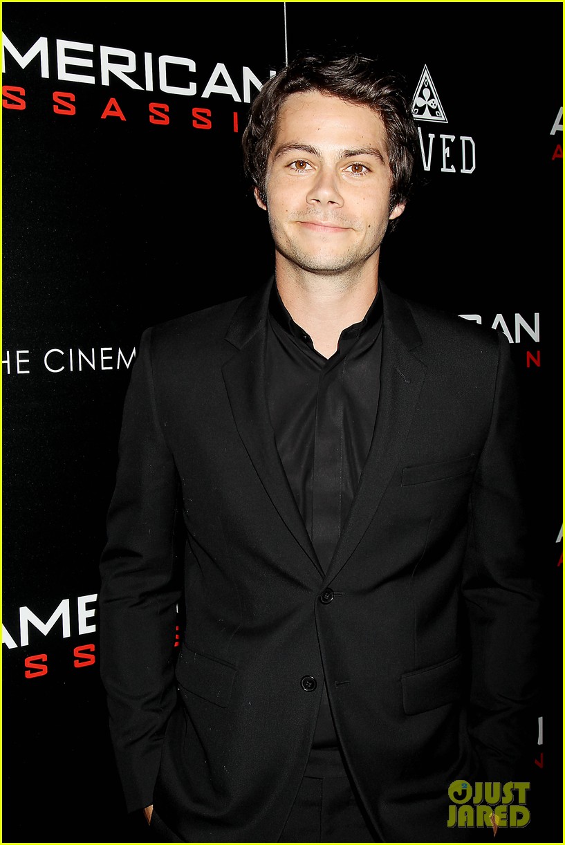 dylan obrien and taylor kitsch suit up for american assassin screening 04
