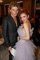 bella thorne wears flowing purple tulle gown to daily front row awards 04