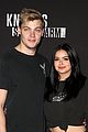 ariel winter and levi meaden get photobombed by nolan gould at knotts scary farm 15