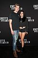 ariel winter and levi meaden get photobombed by nolan gould at knotts scary farm 17