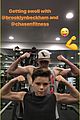 brooklyn beckham flaunts his muscles while working out with younger brother cruz 03