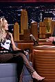 miley cyrus performs the climb on fallon as message of unity 08