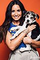demi lovato plays with puppies 01
