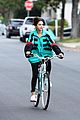 selena gomez goes for halloween afternoon bike ride 05