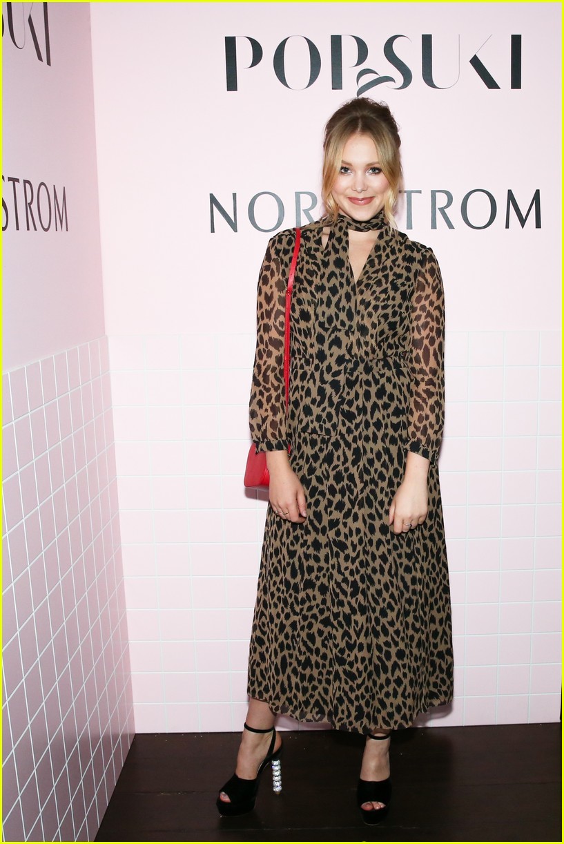 jaime king supports suki waterhouse and poppy jamie at pop and suki x nordstrom launch 14