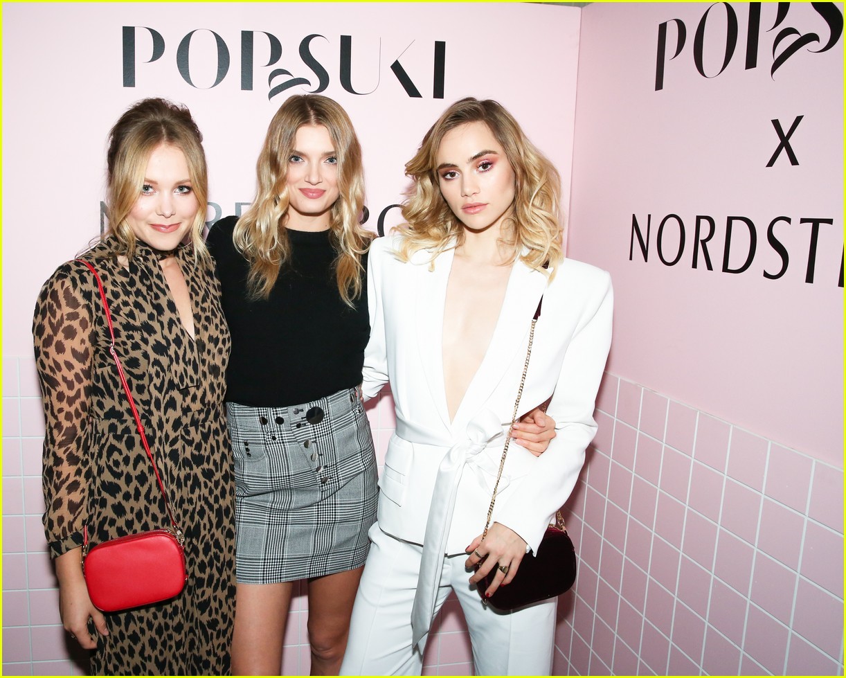 jaime king supports suki waterhouse and poppy jamie at pop and suki x nordstrom launch 16