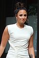 demi lovato wears a dress with a braid down the side 02