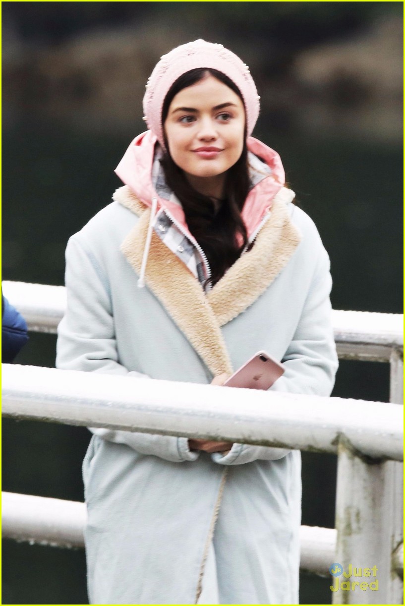 lucy hale jayson blair pick up life sentence filming 03