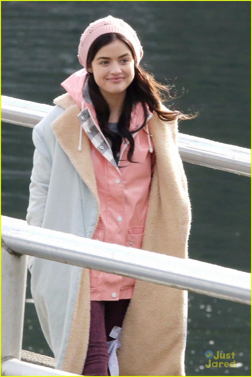 lucy hale jayson blair pick up life sentence filming 10