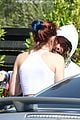 bella thorne busts a move with mod sun outside dance studio 10