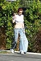 bella thorne busts a move with mod sun outside dance studio 11