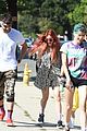 bella thorne goes for sunday hike with sister dani and friends 03
