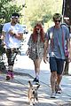 bella thorne goes for sunday hike with sister dani and friends 05