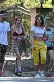 bella thorne goes for sunday hike with sister dani and friends 06