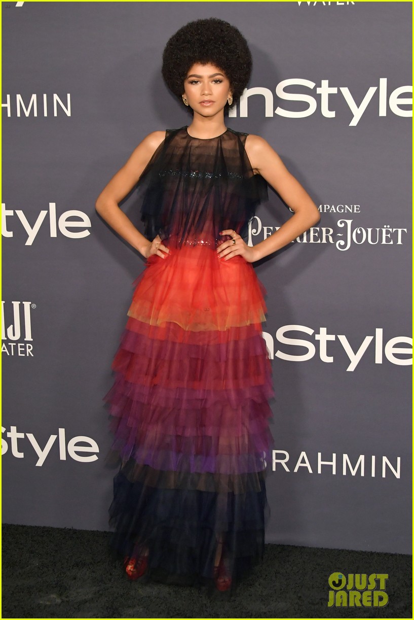 zendaya and elle fanning receive big honors at instyle awards 07