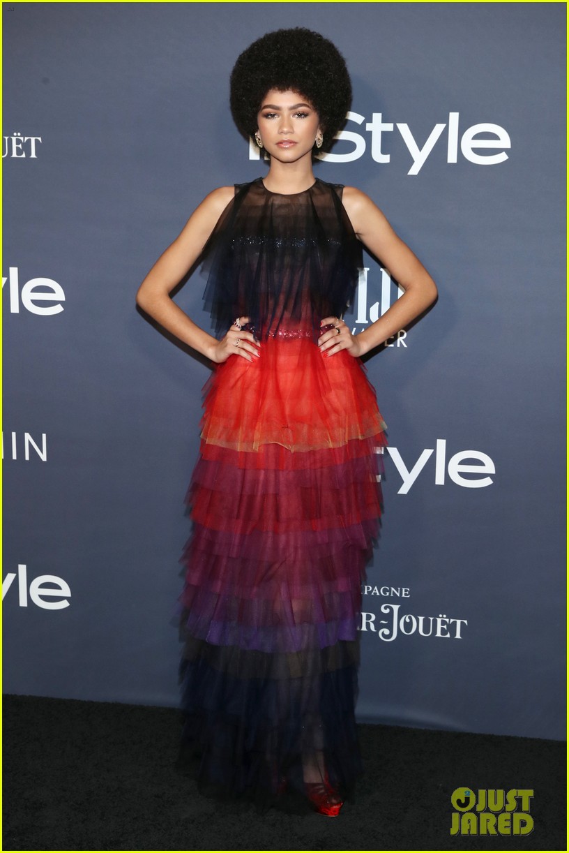 zendaya and elle fanning receive big honors at instyle awards 08