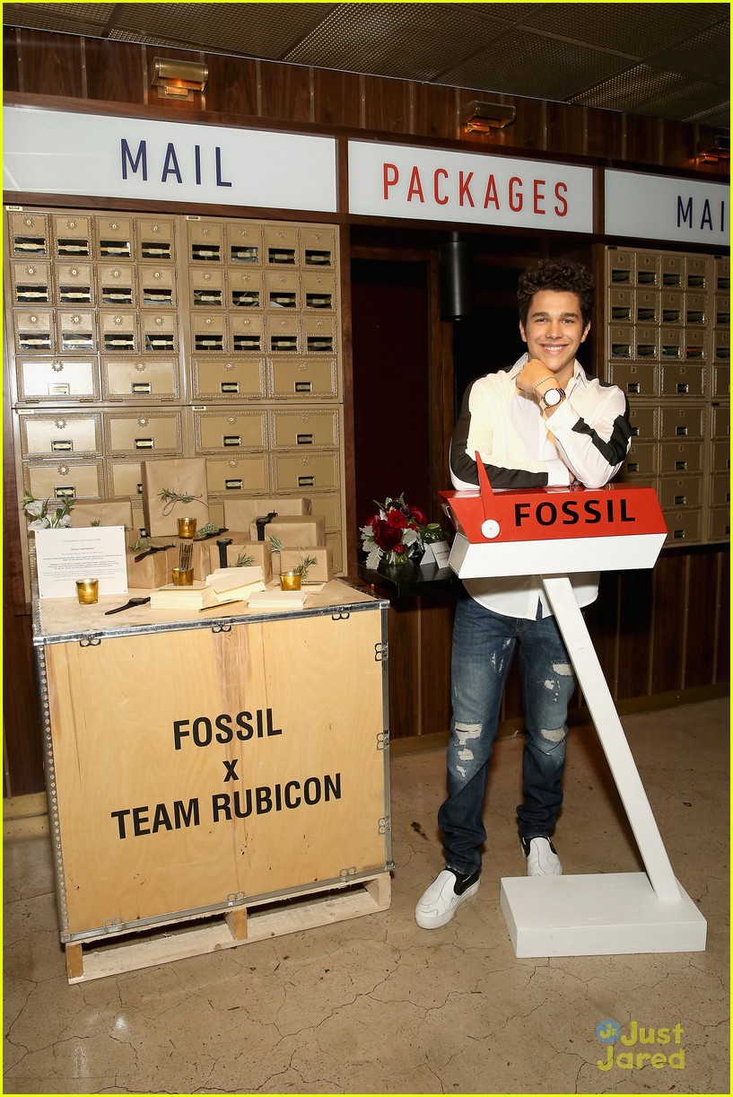 austin mahone fossil holiday event performance 06