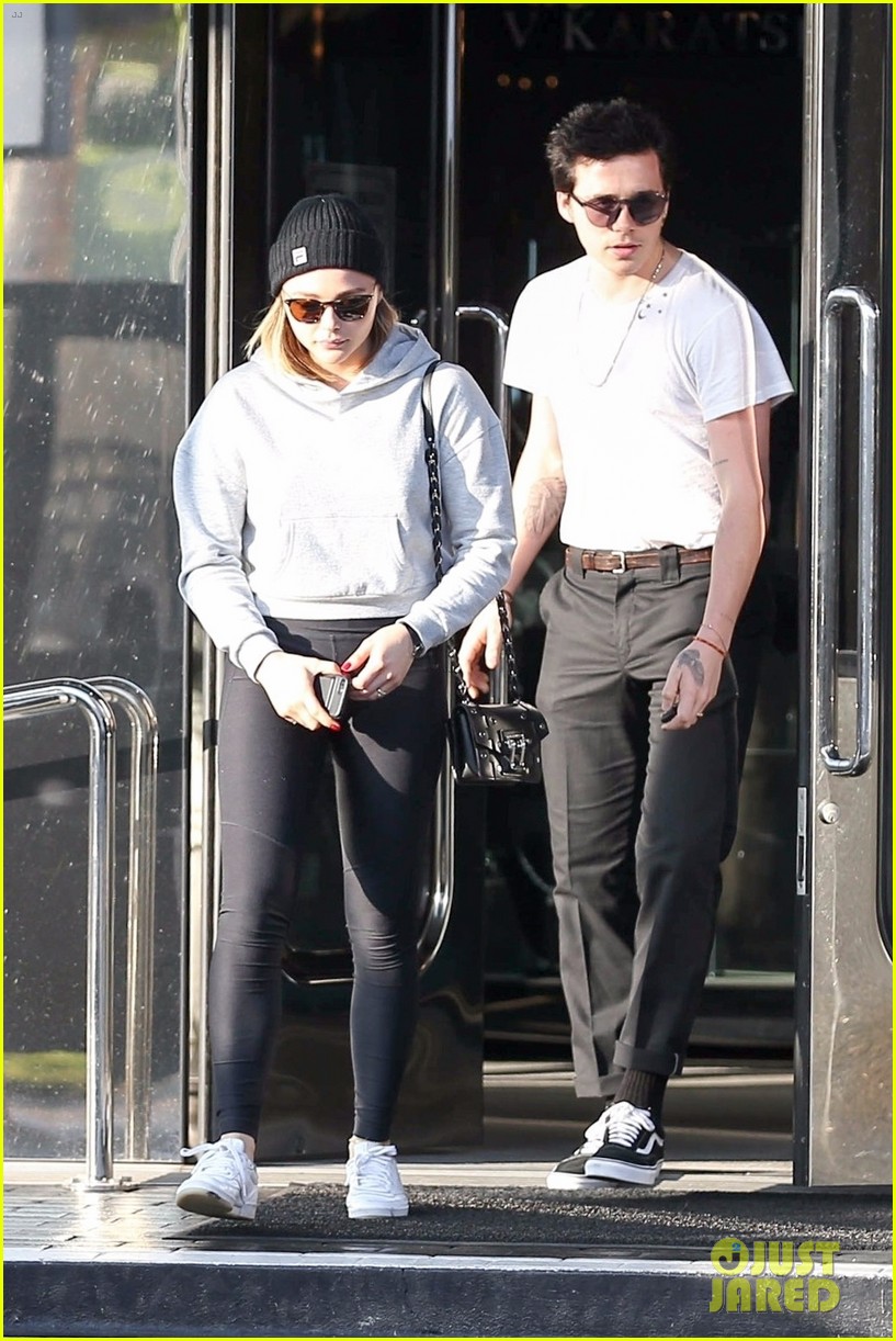 brooklyn beckham chloe moretz couple up for afternoon date 02