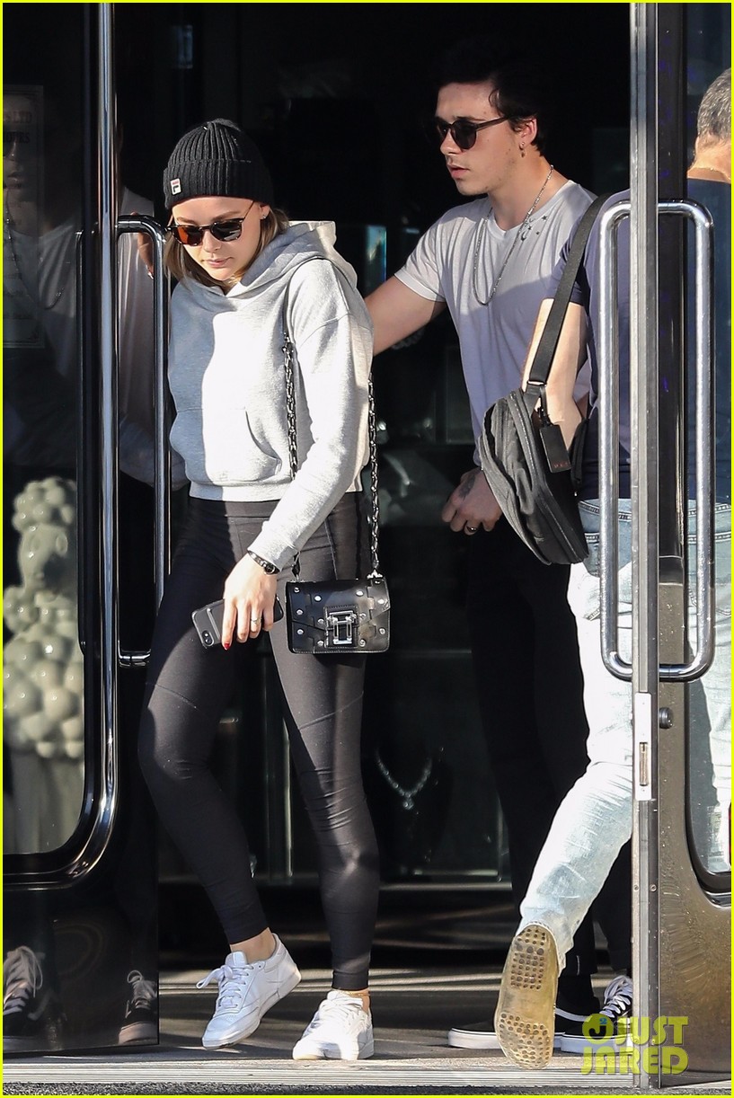brooklyn beckham chloe moretz couple up for afternoon date 04