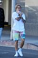 justin bieber shows off arm tattoos while grabbing coffee in la 07