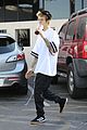 justin bieber works up a sweat at morning dance class 02