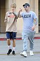 justin bieber works up a sweat at morning dance class 06