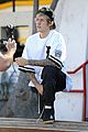 justin bieber works up a sweat at morning dance class 12