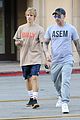 justin bieber works up a sweat at morning dance class 65