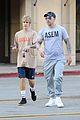 justin bieber works up a sweat at morning dance class 74