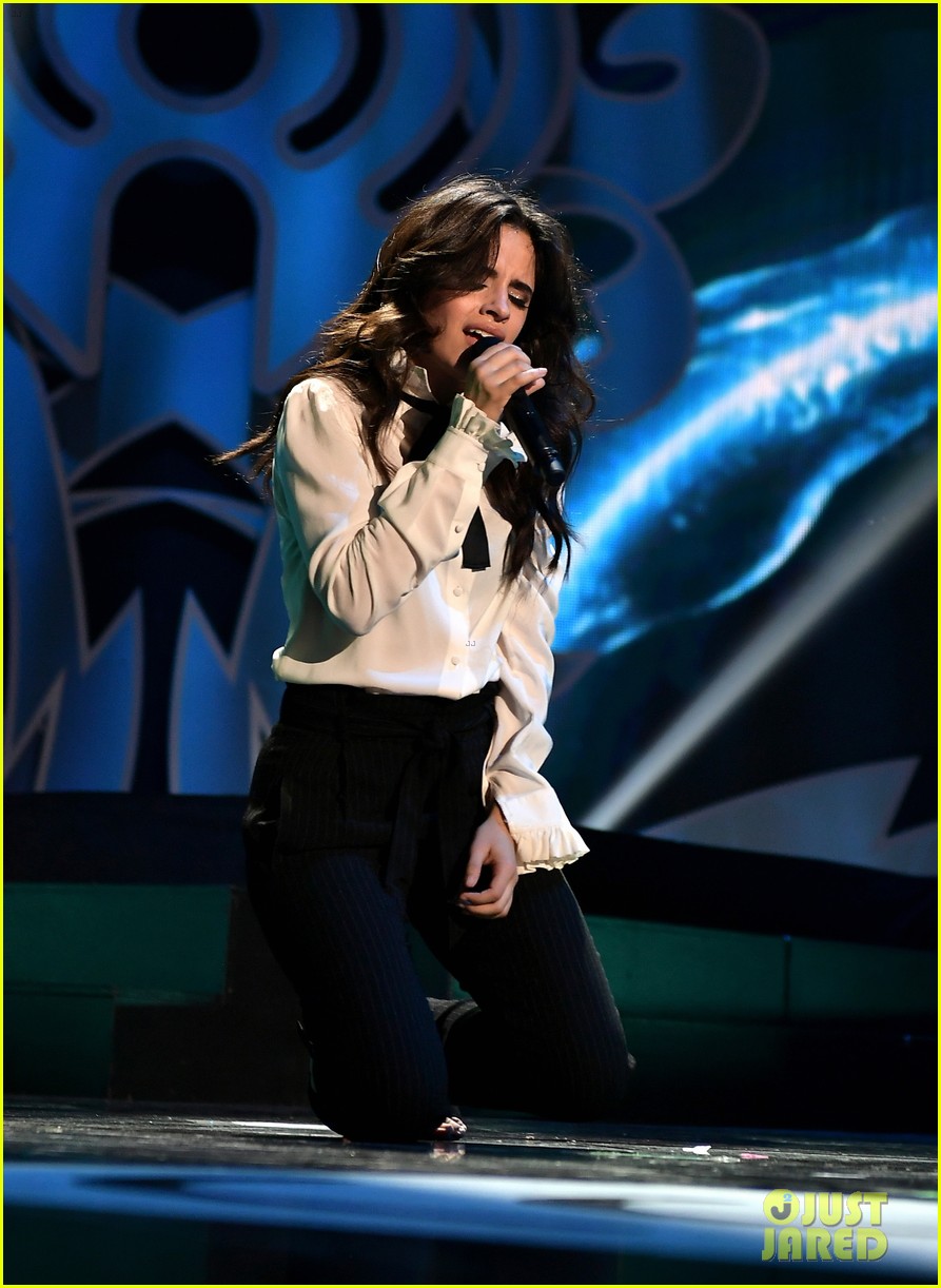 camila cabello works it out at iheartradio fiesta latina 05