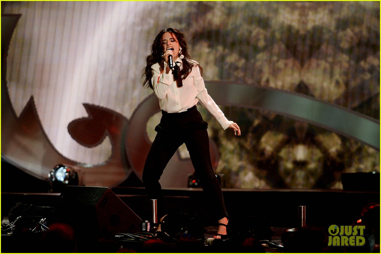 camila cabello works it out at iheartradio fiesta latina 11