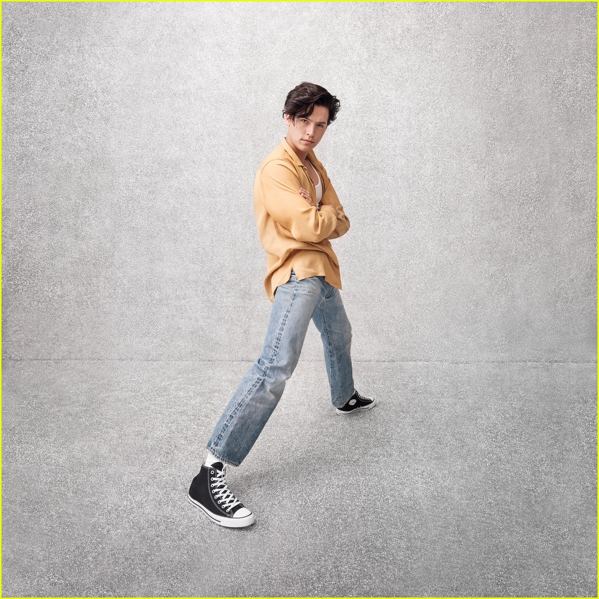 sabrina carpenter and cole sprouse team up for converse forever chuck campaign 02